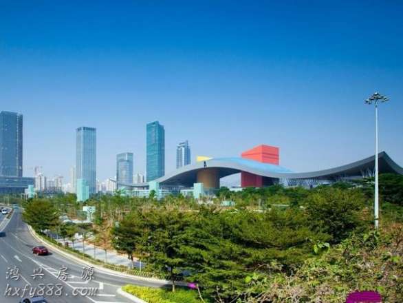 四地铁环绕，深圳中心综合体的城市豪宅部分，深圳核心